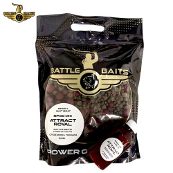 Готов спод микс BATTLE BAITS SPOD MIX Attract Royal 3kg