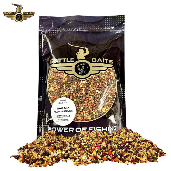 Микс за PVA торбички BATTLE BAITS Bag Mix Floating LED Микс за PVA торбички BATTLE BAITS Bag Mix Floating LED