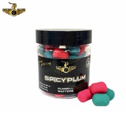 Дъмбели BATTLE BAITS Dumbell Wafters Spicy Plum 14mm Дъмбели BATTLE BAITS Dumbell Wafters Spicy Plum 14mm