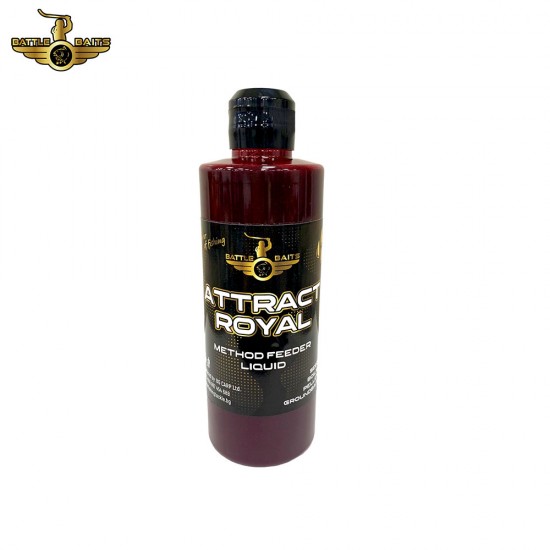 Фидер адитив BATTLE BAITS Feeder Liquid Attract Royal Фидер адитив BATTLE BAITS Feeder Liquid Attract Royal