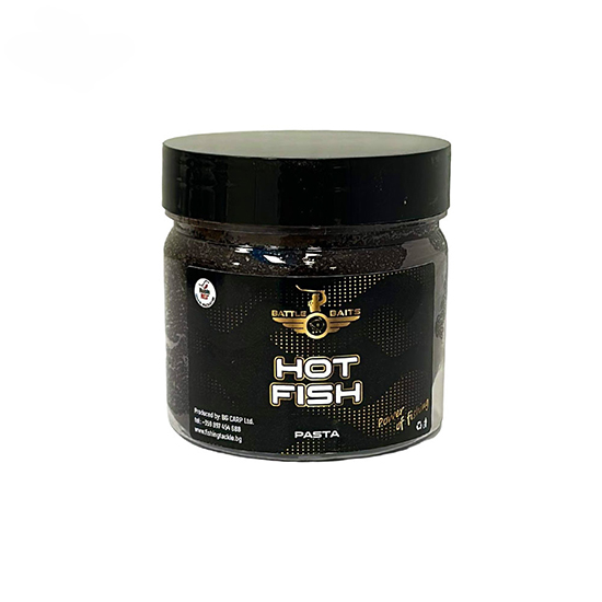 Разтворима паста BATTLE BAITS Hot Fish