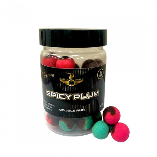 Критично балансирани топчета BATTLE BAITS Double Run Spicy Plum
