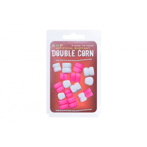 Плуваща силиконова царевица двойна ESP DOUBLE CORN Pink / White 