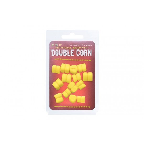 Плуваща силиконова царевица двойна ESP DOUBLE CORN Yellow Плуваща силиконова царевица двойна ESP DOUBLE CORN Yellow