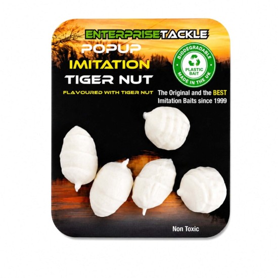 Изкуствен Тигров Фастък (плаващ) Enterprise Tackle Pop Up Tiger Nut White