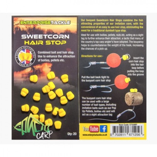 Царевица стопер ET Mini Sweet Corn Hair Stops Yellow