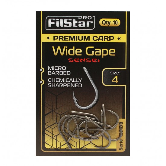 Куки Premium Carp Wide Gape