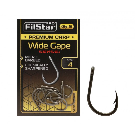 Куки Premium Carp Wide Gape