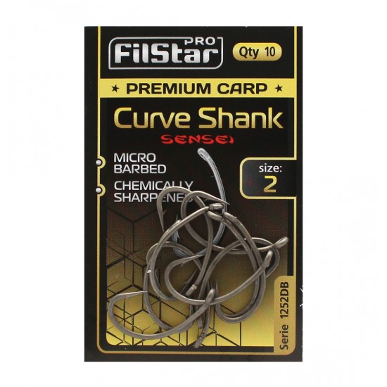Куки Premium Carp Curve Shank Куки Premium Carp Curve Shank