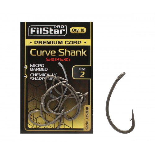 Куки Premium Carp Curve Shank