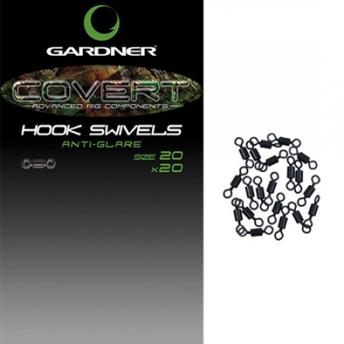 Микро вирбели Gardner Covert Hook Swivels size 20