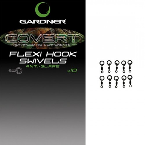 Микро вирбел с халка Gardner Covert Flexi Hook Swivels