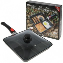 Тиган за готвене с капак NGT 3 Way Outdoor Frying Pan Тиган за готвене с капак NGT 3 Way Outdoor Frying Pan