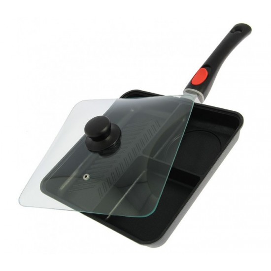 Тиган за готвене с капак NGT 3 Way Outdoor Frying Pan