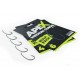 Куки Ridgemonkey Ape-X Medium Curve Barbed - Bulk Pack, 25бр.