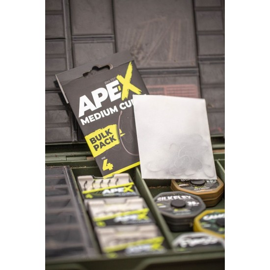 Куки Ridgemonkey Ape-X Medium Curve Barbed - Bulk Pack, 25бр.
