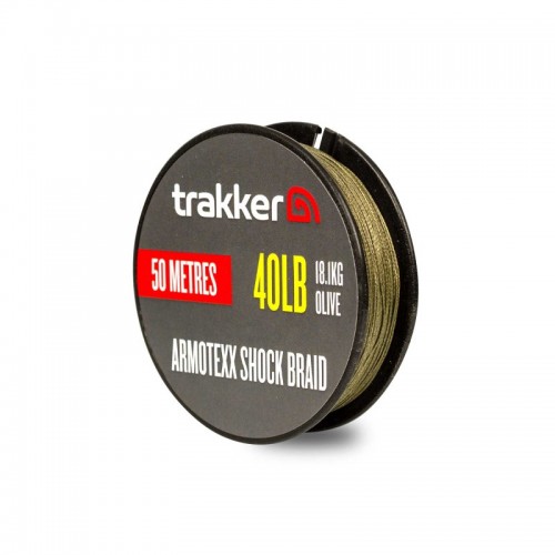 Шок лидер Trakker Armotexx Shock Braid 40lb - 50m