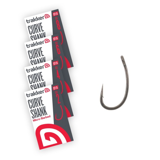 Куки Trakker Curve Shank