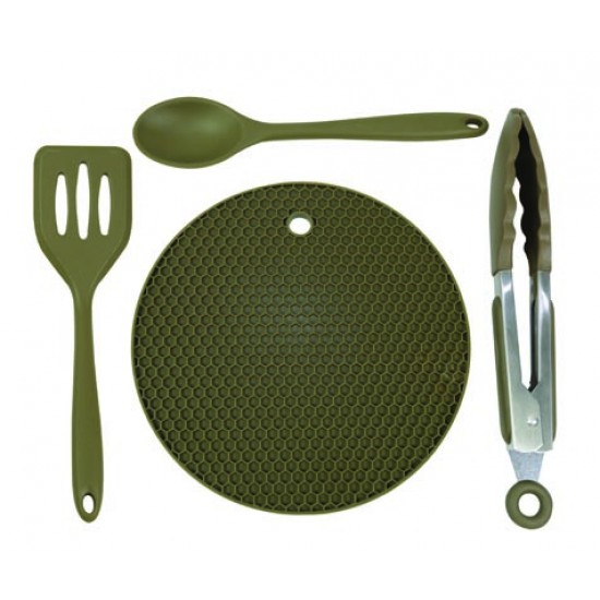 Готварски принадлежности Trakker Armolife Silicone Utensil set