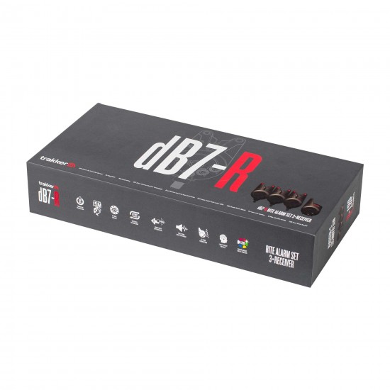 Сигнализатори Trakker dB7-R 3 Rod Bite Alarm Set 3+1 Сигнализатори Trakker dB7-R 3 Rod Bite Alarm Set 3+1